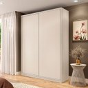 Ver imagem 1 de Guarda Roupa Bend em Mdf 174x240cm 2 Portas 3 Gavetas Luna C831