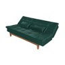Sofá Cama Versátil Pés de Madeira Verde 403 - 8