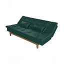 Ver mais imagens de Sofá Cama Versátil Pés de Madeira Verde 403