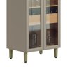 Cristaleira Allure Jequitiba/gris 70cm - 5