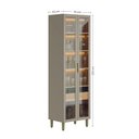 Ver imagem 6 de Cristaleira Allure Jequitiba/gris 70cm