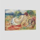 Ver imagem 1 de Quadro Renoir Nu Na Paisagem Tela No Chassi 95X63Cm