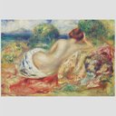 Ver imagem 2 de Quadro Renoir Nu Na Paisagem Tela No Chassi 95X63Cm