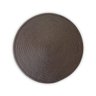 JOGO AMERICANO REDONDO 6 UNIDADES 38cm cor:marrom - 1