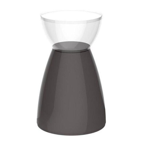 Banqueta Rad Im In Policarbonato Cinza 54,7cm (altura)