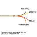 Ver imagem 3 de Cabo Manga 4 Vias 22 AWG (4x22AWG) para Automação Comercial e Iluminação de Piscinas LED RGB - 200m