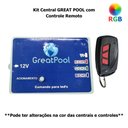 Ver imagem 6 de Kit Central Comando Great Pool 10a Controle Remoto Abs