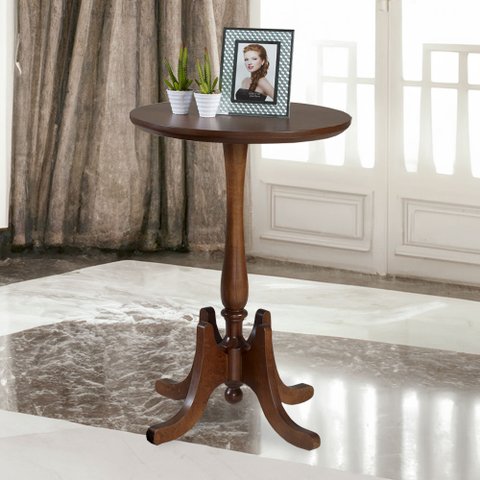 Mesa de Apoio Alta 3003 Hannover Linz Móveis - Imbuia Glazer