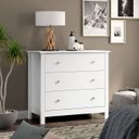 Ver imagem 7 de Comoda para Quarto 3 Gavetas 76 Cm Dm219 Branco Dtall