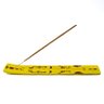 Incensario Régua Indiano Madeira Pintado Amarelo 26 Cm - 2