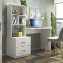 Ver imagem 1 de Escrivaninha para Quarto Branco Cristal Peternella