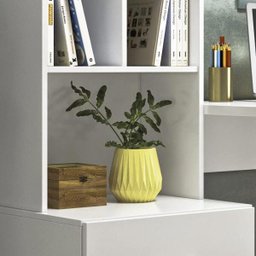 Escrivaninha para Quarto Branco Cristal Peternella - 3