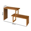 Ver imagem 3 de Rack para Tv até 70 Polegadas Netuno Nature - Tebarrot