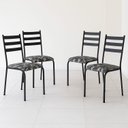 Ver imagem 1 de Kit 4 Cadeiras para Cozinha e Sala de Jantar 541.sli