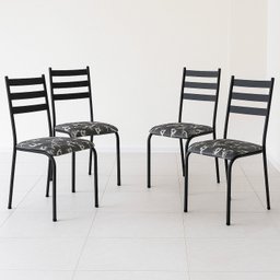 Kit 4 Cadeiras para Cozinha e Sala de Jantar 541.sli - 1