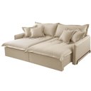 Ver imagem 3 de Sofá Cama Retrátil e Reclinável Leona 210 Cm Braço 15 Cm Meu Sofá Online