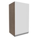 Ver imagem 2 de Armário Aéreo Glamy 35cm 1 Porta Rustic/Branco Madesa