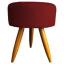 Ver imagem 2 de Kit 2 Puffs Decorativos para Sala Redondo Suede