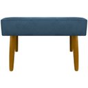 Ver imagem 6 de Puff Charme Decorativo Assento Extra para Sala Quarto Closet Penteadeira Pés Palito Design Moderno