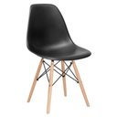 Ver imagem 4 de Conjunto Mesa Dallas Redonda 90cm Branca com 4 Cadeiras Eiffel Pretas Decoreshop