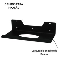 Suporte Bebedouro Filtro Purificador de Água Parede 48x25 Cm - 3