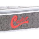 Ver imagem 2 de Cama Box Baú C-auxiliar Solteiro: Colchão Molas Castor Pocket Light Stress + Base Crc Courano