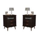 Ver imagem 1 de Conjunto 2 Mesa de Cabeceira Itália: Malbec