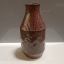 Ver imagem 5 de Vaso Decorativo Enfeite Casa Cerâmica 29x14x14cm Marrom