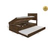 Cama Baú Solteiro com Auxiliar Larissa Malbec Framar Mdf/mdp - 7