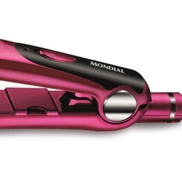 Prancha Alisadora de Cabelo Mondial P-19 Chrome Pink 30w:rosa/bivolt - 4