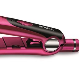 Prancha Alisadora de Cabelo Mondial P-19 Chrome Pink 30w:rosa/bivolt - 8