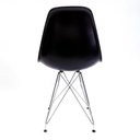 Ver imagem 4 de Conjunto com 2 Cadeiras Eames Preta - Base Eiffel Cromada 