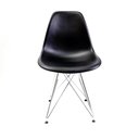 Ver imagem 5 de Conjunto com 2 Cadeiras Eames Preta - Base Eiffel Cromada 