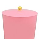 Ver imagem 3 de Lixeira com Tampa para Banheiro Cozinha 5litros Haus Rosa