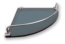 Ver imagem 3 de Prateleira Canto C/ Grade 22x22 Cm - 8mm - Fume