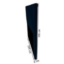 Ver imagem 2 de Cabeceira Cama Box King Lisboa 195 Cm Suede Azul Marinho