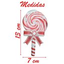 Ver imagem 3 de Kit 12 Enfeites Pendentes Rosa para Árvore de Natal
