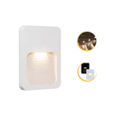 Ver imagem 1 de Balizador Parede Escada Ip65 Led 2w 4x2 - Branco Quente - Branco