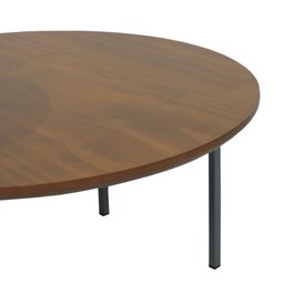 Mesa Lateral ELM 46,5x91,5cm Castanho/Grafite - 7 Mesa Lateral ELM 46,5x91,5cm Castanho/Grafite - 7