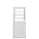 Ver imagem 1 de Porta Basculante Aluminio Branco 2.10x 0.80 Lado Direito - Hale