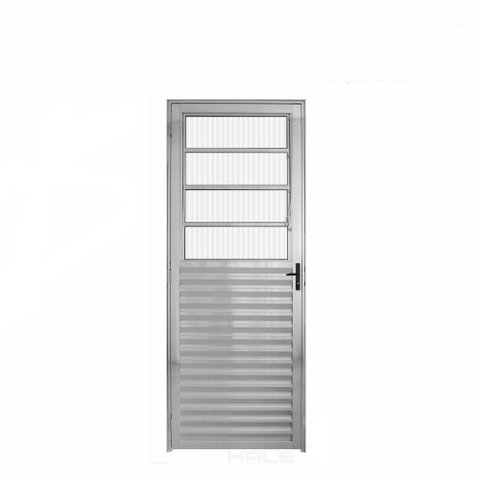 Porta Basculante Aluminio Brilhante 2.10 X 0.70 Lado Direito - Hale