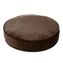 Ver imagem 1 de Futton Turco Redondo Veludo Paris Ø45cm Marrom