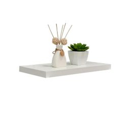 Prateleira 30 x 20cm Branco Espessura 25mm Suporte Invisível - 1