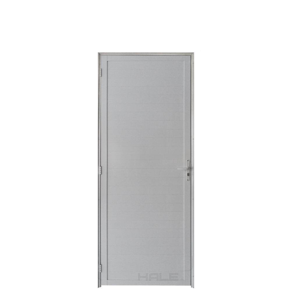 Porta Lambril C/Fechadura Alumínio Branco 2.10 X 1.00 Lado Direito - Hale - 1