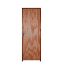 Ver imagem 1 de Kit Porta Lisa de Madeira Mescla 80 X 210 Batente Ecológico 9cm Fechadura Comum Lado Esquerdo - Hale