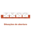Ver imagem 5 de Kit Porta Lisa de Madeira Padrão Imbuia 92 X 210 Batente Ecológico 11cm Fechadura Comum Lado Esquerd