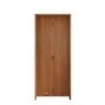 Kit Porta Camarão de Madeira Padrão Imbuia 62 X 210 Batente 14 cm com Ferragens Lado Esquerdo - Hale - 1