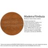 Kit Porta Camarão de Madeira Padrão Imbuia 62 X 210 Batente 14 cm com Ferragens Lado Esquerdo - Hale - 3