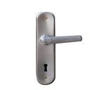 Ver imagem 3 de Kit Porta Lisa de Madeira Padrão Imbuia 72 X 210 Batente Ecológico 11cm Fechadura Comum Lado Direito