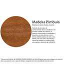 Ver imagem 4 de Kit Porta Lisa de Madeira Padrão Imbuia 72 X 210 Batente Ecológico 11cm Fechadura Comum Lado Direito
